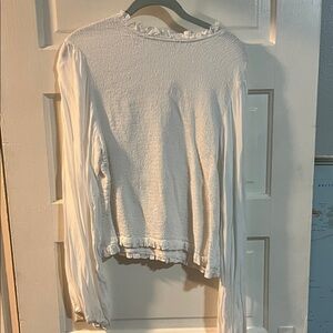 Elegant White Women's Top